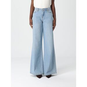 Ermanno Firenze Jeans Woman Gnawed Blue